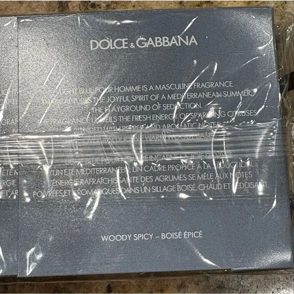DOLCE & GABANNA - NWT Light Blue (For Men) Eau de Toilette/Lot of 12 sample size - Picture 4 of 9